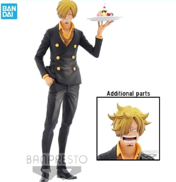 ¡FIGURA DE ONE PIECE DE SANJI GRANDISTA! ¡28CM!