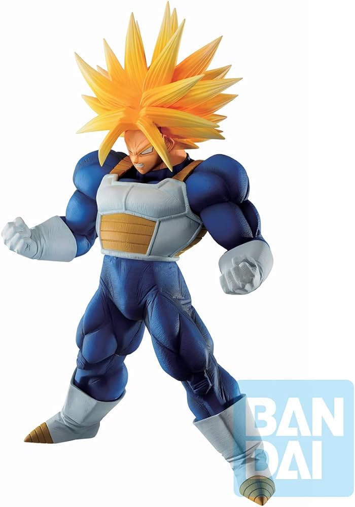 ¡SUPER FIGURA TRUNKS DRAGON BALL SUPER VS OMNIBUS SUPER! ¡24CM!