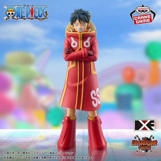 LUFFY THE GRANDLINE SERIES FIGURE! 16CM!