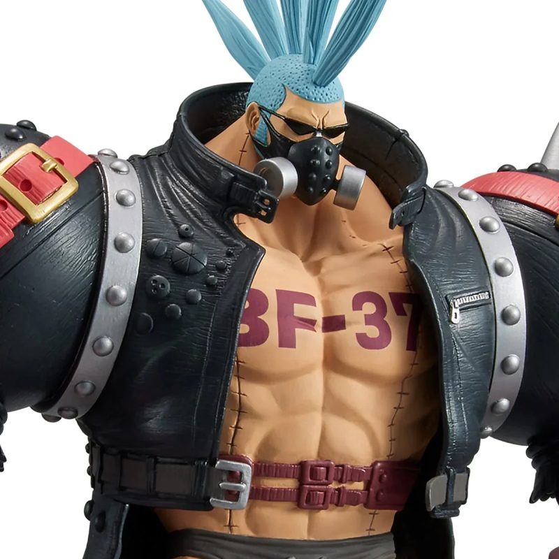 ¡FIGURA DE FRANKY DE LA PELÍCULA ONE PIECE RED! ¡15CM!