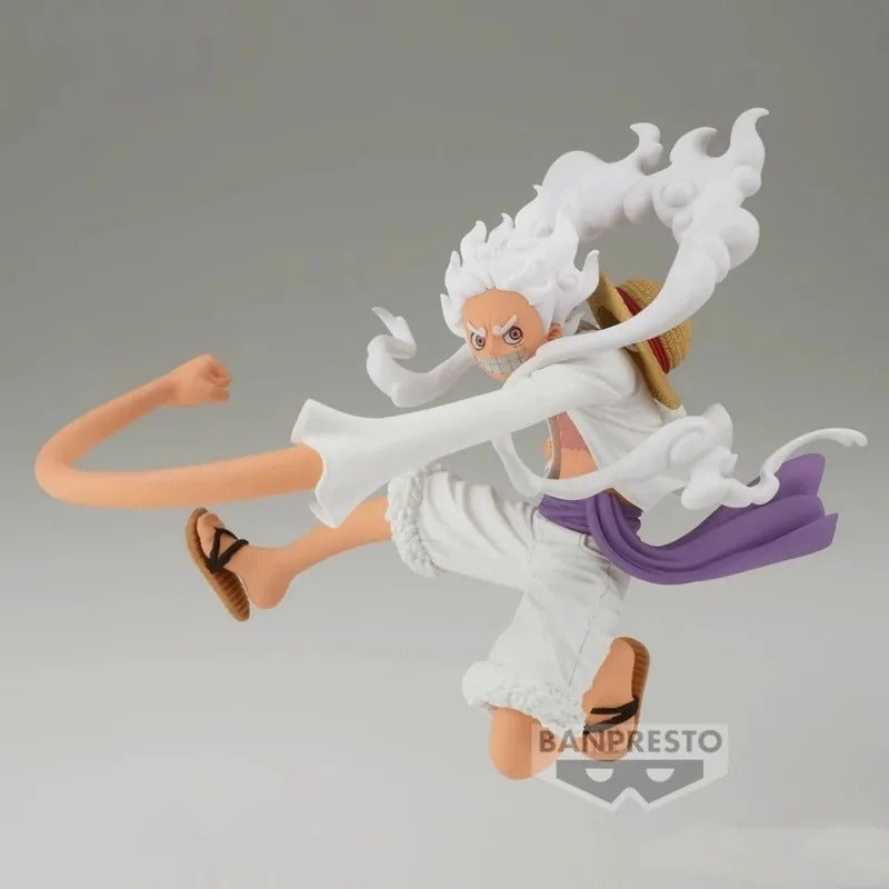 ¡FIGURA DE ONE PIECE DE LA COLECCIÓN LUFFY GEAR 5 BATTLE RECORD! ¡15 CM!